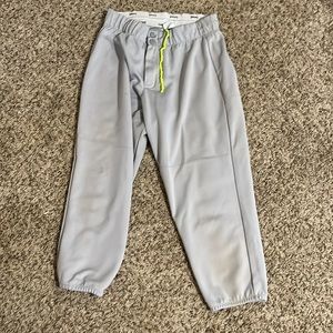 Gray softball pants